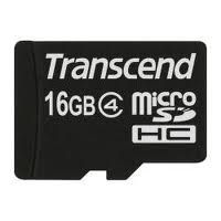 Transcend microSDHC 16GB - Geheugenkaart - Class 4