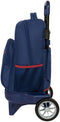El Pulpo - Schoolrugzak met Wielen - Ergonomische bekleding 33 x 45 x 22 cm - Marineblauw