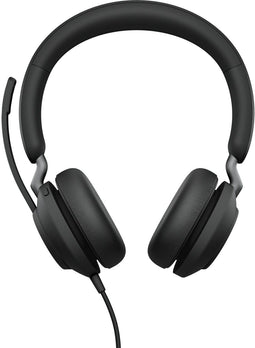 Jabra Evolve2 40 - On-Ear Koptelefoon - Draad - Microfoon - Zwart