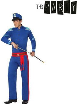 Soldaat Kostuum - Volwassenen - Slim Fit - Unisex - M/L - Zwart/Wit/Blauw/Groen