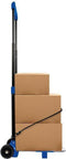 Proplus Inklapbare Bagagetrolley / Steekwagen Staal Zwart/blauw 30 Kg
