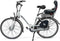 Polisport Guppy Junior Light Fietsstoeltje Achter - Dark grey