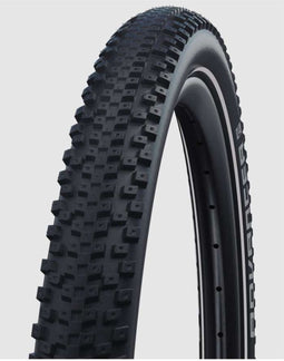 Schwalbe Advanced Hybrid Punctureguard Green Compound 29´´ X 2.25 Stijve Mtb-band Zilver 29´´ x 2.25