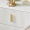 SoBuy FBT115-W - Nachtkastje - 2 schuifladen - Wit 40x40x47cm