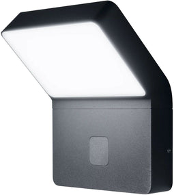 LEDVANCE Wand- en plafondarmatuur LED: voor muur, ENDURA STYLE WALL WIDE / 12 W, 22-…24- V, Warm wit, 3- K, body materiaal: aluminum, IP44