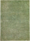 MOMO Rugs Panorama Uni Green Vloerkleed - 140x200 - Rechthoek - Laagpolig Tapijt - Modern - Groen