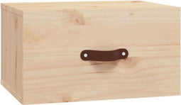 vidaXL - Nachtkastje - wandgemonteerd - 40x29,5x22 - cm