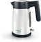 Bosch DesignLine - Waterkoker - 1,7l 2400W 360 graden draaibaar Zwart/Zilver