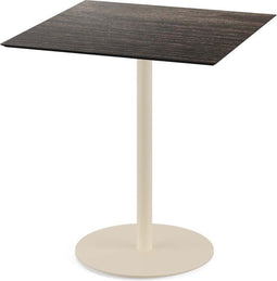 Urban Terrastafel Zand Frame + Riverwashed Wood HPL 70x70 cm - Essentials 130031477