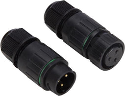 3P CONNECTOR VOOR KABEL - WATERBESTENDIG IP67 - 13A 230V (1 set) (CUI03)