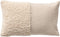 Dutch Decor CARLY - Kussenhoes 30x50 cm – heerlijk zacht - met teddy krullen - Tofu – wit - met rits - zonder binnenkussen