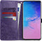Hoesje Met Pasjeshouder Geschikt voor Samsung Galaxy S20 Ultra - Mandala Bookcase - Paars