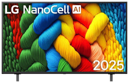 LG NANO81 (2025) - 50" Ultra HD - 4K NanoCell - Zwart