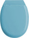 Allibert ATLAS - Wc-bril - Afklikbaar - Turquoise