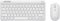 Trust Lyra - Draadloos Toetsenbord en Muis - 3 apparaten verbinding - Wit