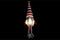 Decoratieve figuren DKD Home Decor Kerstmis Kabouter LED Licht Polyester (22 x 12 x 64 cm) (2 Stuks)
