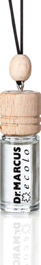 Dr. Marcus Ecolo Black autogeurtje met neutrafresh technologie - Luchtverfrisser auto - Tot 45 dagen geurverspreiding - 4,5 ml