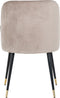 Stoel Khaki Velvet - 63x52x83,5cm - Stoel Alicia
