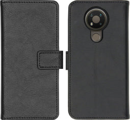 iMoshion Hoesje Geschikt voor Nokia 3.4 Hoesje Met Pasjeshouder - iMoshion Luxe Bookcase - Zwart