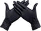 Handschoenen Nitril Poedervrij Zwart M 100 stuks