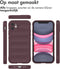 imoshion Hoesje - Geschikt voor iPhone 11 - EasyGrip Backcover - Aubergine