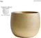 Olly & Rose Barcelona - Keramische Plantenpot - Handgemaakt Goud 25cm (10 inch)