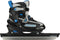 Nijdam Scratch Speeder - Noren - Verstelbaar - Semi-Softboot - Zwart/Zilvergrijs - 37-40