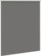 vidaXL - Rolgordijn - verduisterend - 125x130 - cm - stofbreedte - 121,6 - cm - grijs