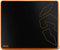 Krom Knout Speed Black - Muismat - Optimaal glijoppervlak M 320x270x3mm - Oranje