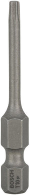 Bosch Bit extra-hard - Schroefbitje T10 - 49 mm - ISO 1173 E6.3