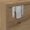 vidaXL - TV-meubel - Artisan - Eiken - 100x31x25,5 - cm - Bewerkt - Hout