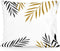 Kussensloop HappyFriday Blanc Foliage Multicolour 60 x 70 cm