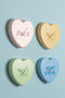 Karlsson Wandklok Heart Candy - Blauw - 30x6.2x27cm - Wandklok Scandinavisch