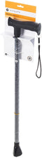 VITILITY Wandelstok - Zwart - Verstelbaar - Ergonomisch - Wandelstokken