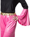 dressforfun Disco Sterretje XXL - verkleedkostuum - jaren 70 stijl - zwart / roze