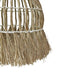 furnilux - Handgemaakte XXL Hanglamp van Mendonggras – Duurzaam & Natuurlijk Design - 60x60x90 cm