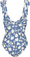 Beachlife Flower Fest - Ruches badpak - Ingebouwd topje mesh - Maat 75B