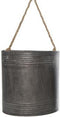 Wandpot zink l13,5b24,5h25 cm Decoris - Merkloos