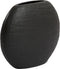 Light & Living Vaas Mayora - Zwart - 31x8x25cm - Modern