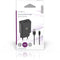 Nedis WCHAM105ABK - USB-wandlader - Inclusief USB-A-naar-micro-USB-kabel 1m - Zwart