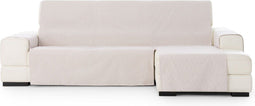 Hoes voor chaise longue met korte armleuning rechts Eysa AQUA Mauve 100 x 110 x 240 cm