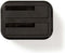 Nedis Docking Station voor Harde Schijf - USB 3.0 - USB Type-A - 2 Schijven - 2.5 / 3.5