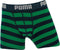 Puma Boxershort - Maat 140 - Unisex - groen/blauw