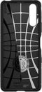 Spigen Rugged Armor - Sony Xperia 10 III - TPU Back Cover - Schokbestendig - Zwart