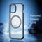 Dux Ducis Aimo - Geschikt voor iPhone 15 - magnetisch Back cover hoesje - Zwart