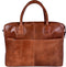 DSTRCT Fletcher Street - Leren Laptoptas 15,6 inch - 100% echt leer - Cognac