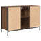 vidaXL - Wastafelkast - met - lades - 90x34,5x60 - cm - bruin - eikenkleurig