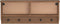 vidaXL - Wandkapstok - SANDNES - 87x12x35 - cm - massief - grenenhout
