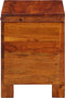 vidaXL - Opbergdoos - Honingbruin - 50x30x40 - cm - Massief - Acaciahout