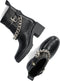 GUESS Parsle - Enkellaars - Goudkleurige details - Zwart